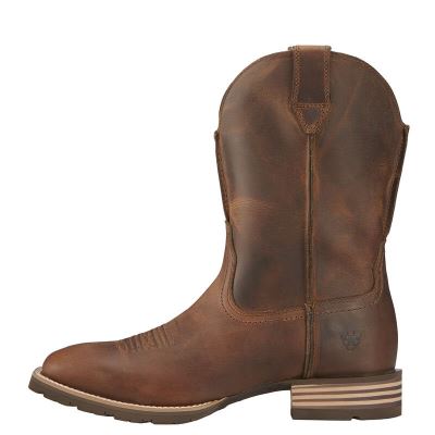 Ariat Western: Hybrid Street Side Botas Western Hombre - Marrones (IKCEV0958)